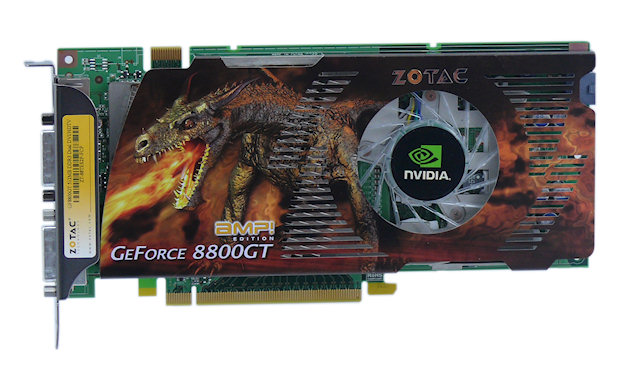 Zotac GeForce 8800GT Card